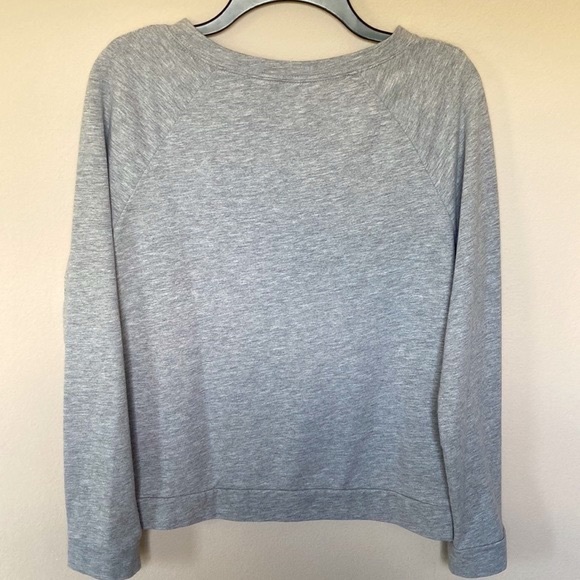 LOFT Sequin and Lace Sweatshirt - Picture 5 of 6